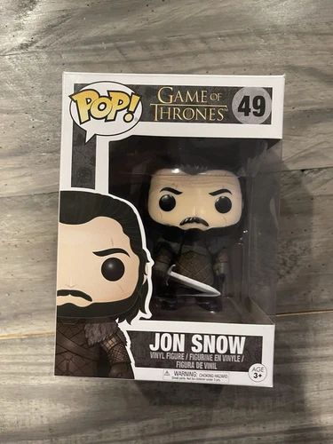 Funko Pop! Vinyl: Game of Thrones - Jon Snow #49 With Protector