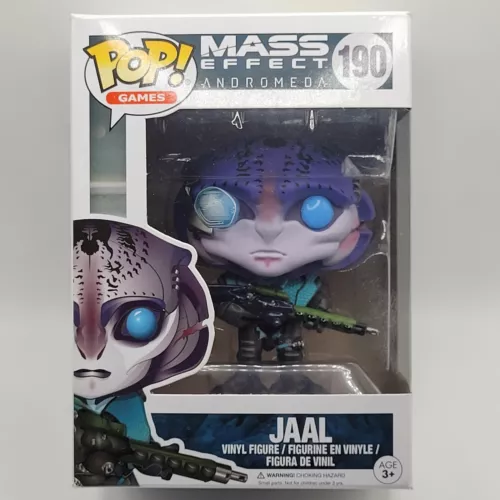 Funko Pop! Vinyl: Games - Mass Effect Andromeda - JAAL #190 W/ Pop Protector C