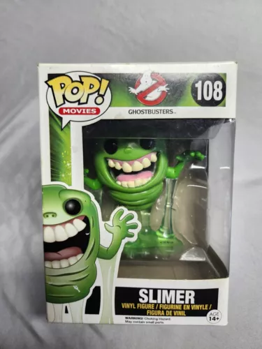 Funko Pop! Vinyl: Ghostbusters - Slimer #108 See Pictures Rare 30th Anniversary
