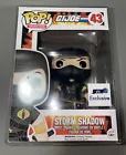 Funko Pop Vinyl GI Joe STORM SHADOW (Black GTS Exclusive) Figure #43 MIB