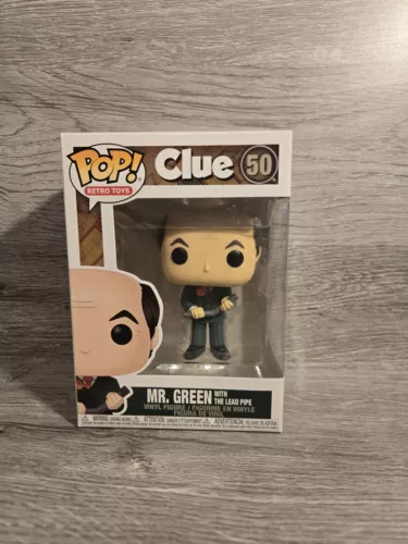 Funko Pop! Vinyl: Hasbro - Mr. Green with the Lead Pipe #50