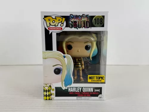 Funko POP Vinyl - Heroes - Suicide Squad - Harley Quinn Gown - #108 Hot Topic