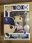 Funko Pop! Vinyl: Ichiro Suzuki - #51 Mariners MLB + protector Not Mint