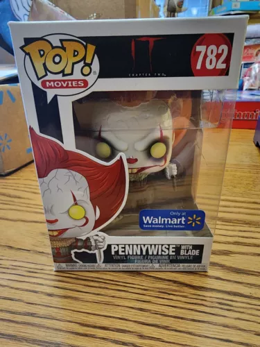 Funko Pop! Vinyl: It - Pennywise with Blade - Walmart (Exclusive) #782 Minor DMG