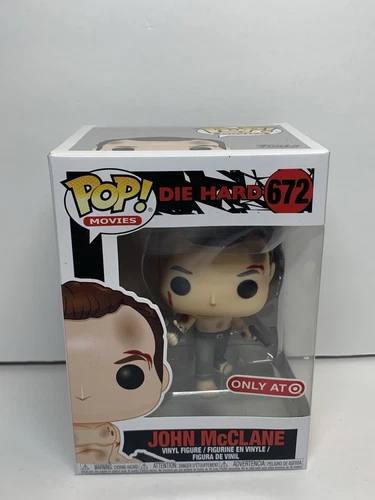 Funko Pop Vinyl John McClane (Shirtless) Die Hard Target Exclusive #672 NEW NRFB