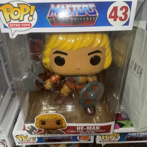 Funko Pop! Vinyl Jumbo 10 in: Masters of the Universe - He-Man (10 inch) #43