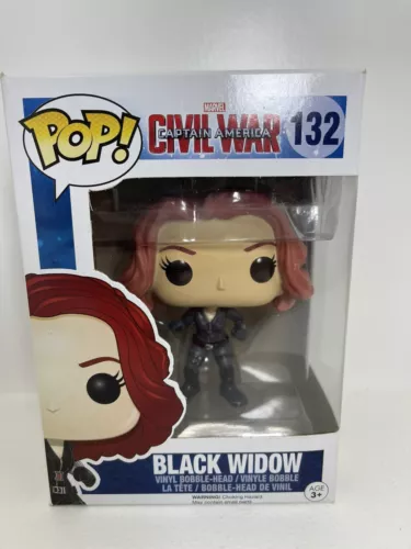 Funko Pop! Vinyl Marvel - Black Widow #132 Civil War