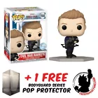 FUNKO POP VINYL MARVEL CA3 CIVIL WAR HAWKEYE BUILD A SCENE #1144 EXCLUSIVE