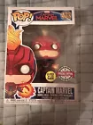 Funko Pop! Vinyl: Marvel - Captain Marvel (Flying) - Target (Exclusive) #433