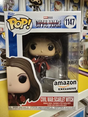 Funko Pop! Vinyl: Marvel - Civil War: Scarlet Witch - Amazon (Exclusive) #1147