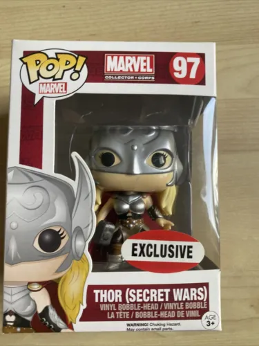 Funko Pop Vinyl Marvel Collector Corps Thor (Secret Wars) Exclusive #97