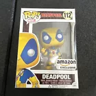 Funko Pop! Vinyl: Marvel - Deadpool - (Yellow , Blue) - Amazon (Exclusive) #112