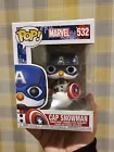 Funko Pop Vinyl Marvel Holiday Cap Snowman 532