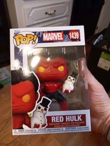 Funko Pop! Vinyl: Marvel - Holiday Red Hulk #1439