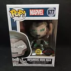 FUNKO POP VINYL MARVEL INFAMOUS IRON MAN GLOW #677 EXCLUSIVE VINYL FIGURE