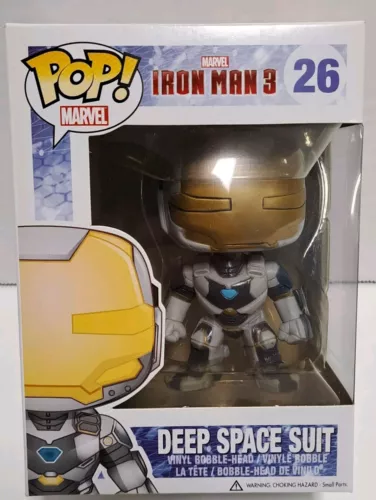 Funko Pop! Vinyl: Marvel - Iron Man (Deep Space Suit) #26 Rare Vaulted Funko
