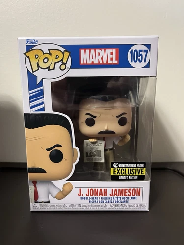 Funko Pop! Vinyl: Marvel - J. Jonah Jameson #1057 Entertainment Earth Exclusive