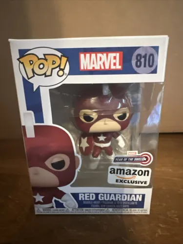 Funko Pop! Vinyl: Marvel - Red Guardian - Amazon (AM) (Exclusive) #810