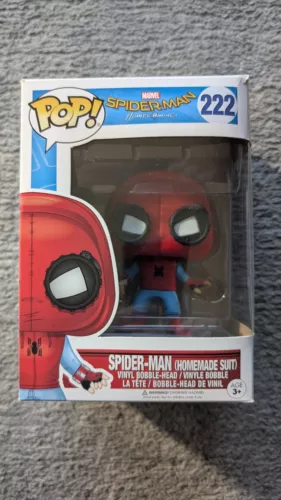 Funko Pop! Vinyl: Marvel Spider-Man Homecoming (Homemade Suit) #222