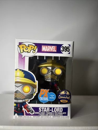 Funko Pop! Vinyl: Marvel - Star-Lord - Diamond Comics (D) (Exclusive) #395