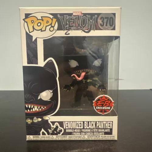 Funko Pop! Vinyl: Marvel - Venomized Black Panther - EB (Exclusive) #370