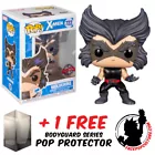 FUNKO POP VINYL MARVEL X-MEN RETRO WOLVERINE #722 EXCLUSIVE + PROTECTOR