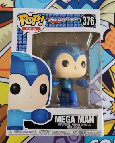 Funko Pop! Vinyl: Mega Man - Megaman (Jumping) #376