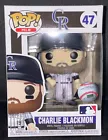 Funko pop Vinyl  MLB  Charlie Blackmon #47 +Protector