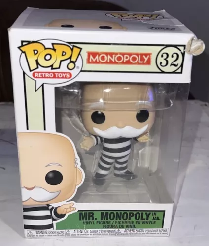 Funko Pop! Vinyl: Monopoly - Mr. Monopoly in Jail #32