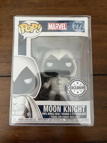 Funko Pop Vinyl Moon Knight International Exclusive Sticker #272 With Protector