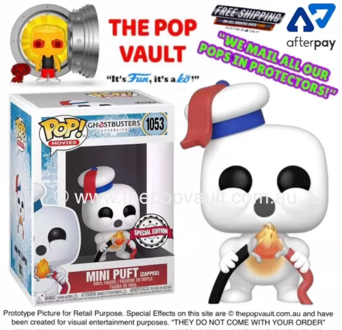 FUNKO POP VINYL MOVIES GHOSTBUSTERS AFTERLIFE 1053 MINI PUFT ZAPPED BNIB