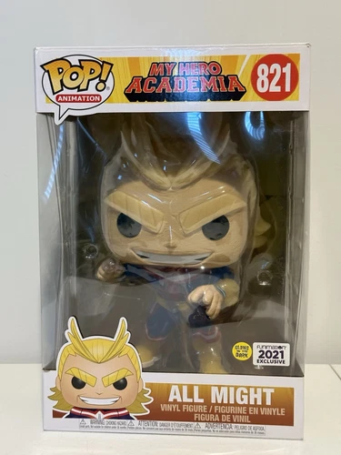Funko Pop! Vinyl: My Hero Academia - All Might (Jumbo) (Glow) Funimation #821