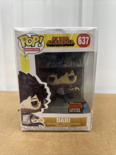 Funko Pop! Vinyl: My Hero Academia Dabi #637 Fall Convention 2019 With Protector