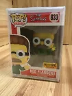 Funko Pop! Vinyl: Ned Flanders 833 From The Simpsons Hot Topic Exclusive