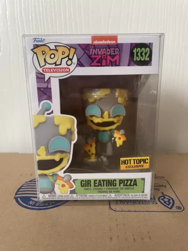 Funko Pop! Vinyl: Nickelodeon - Gir Eating Pizza - Hot Topic (Exclusive) #1332