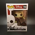 FUNKO POP VINYL NIGHTMARE BEFORE X-MAS JACK SKELLINGTON SNOWFLAKE #114 EXCLUSIVE