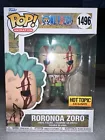 Funko Pop! Vinyl: One Piece - Roronoa Zoro - Hot Topic Ex #1496 w Protector
