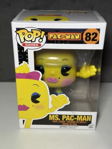 Funko Pop! Vinyl: Pac-Man - Ms. Pac-Man #82