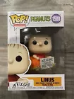 Funko Pop! Vinyl: Peanuts - Linus #1588 W/ Protector Free Shipping