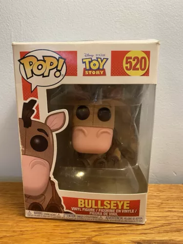 Funko Pop! Vinyl: Pixar - Bullseye (Flocked) - Funko (Exclusive) #520
