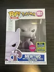Funko Pop! Vinyl: Pokémon - Mewtwo (Flocked) - Funko Web (FW) (Exclusive) #581