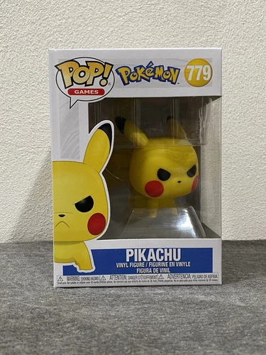 Funko Pop! Vinyl: Pokémon - Pikachu #779 - Angry Pikachu (Attack Stance) - New