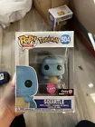 Funko Pop! Vinyl: Pokémon - Squirtle (Flocked) - GameStop 504 Box Wet Damage