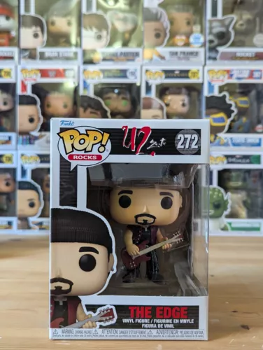 FUNKO POP! VINYL - POP! ROCKS - U2 - THE EDGE #272 Brand New