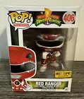Funko Pop! Vinyl: Power Rangers Red Ranger (Metallic) #406 Hot Topic Exc. NEW