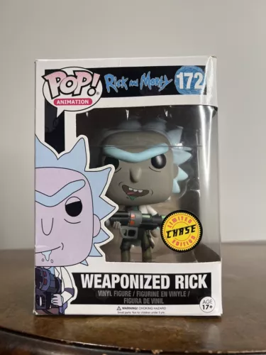 Funko Pop! Vinyl: Rick And Morty - Rick Sanchez (Weaponized) (Chase) #172
