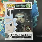 Funko Pop! Vinyl: Rick and Morty - Rick Sanchez (Weaponized) Glow (Chase) #172