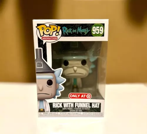 Funko Pop! Vinyl: Rick and Morty - Rick with Funnel Hat #959 Target Exclusive