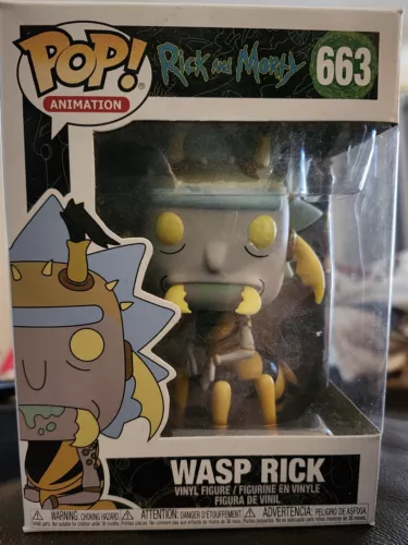 Funko Pop! Vinyl: Rick and Morty - Wasp Rick #663