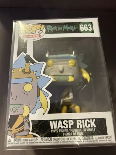 Funko Pop! Vinyl: Rick and Morty - Wasp Rick #663